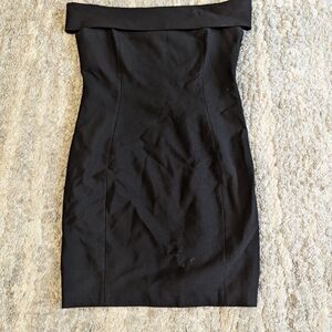 Elegant Black Off-Shoulder Dress